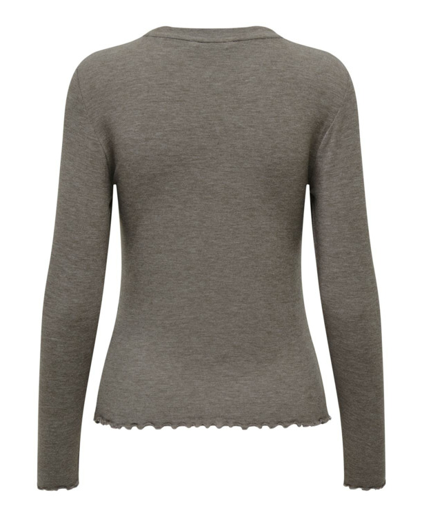 Regular Fit O-Neck Long Sleeves (L/S) Basic top met ronde hals en lange mouwen
