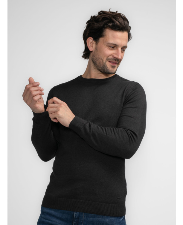 Men Knitwear Round Neck Basic