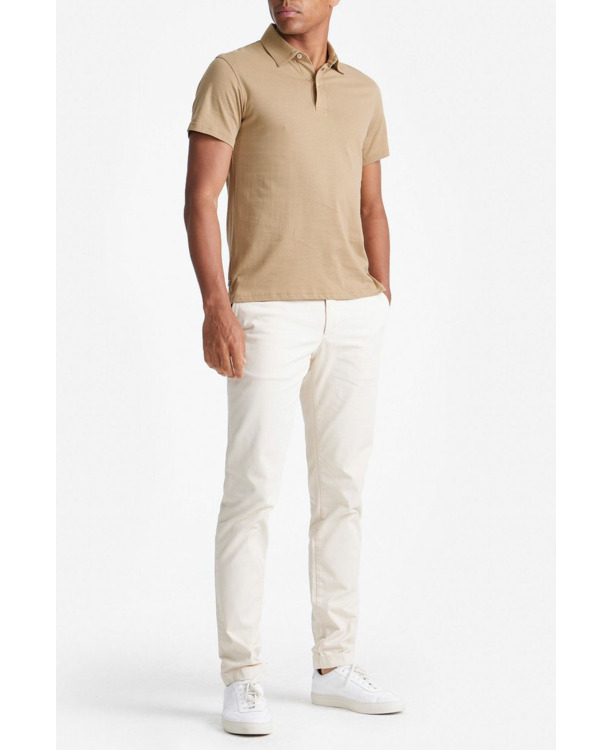 King Essentials The James Poloshirt Beige