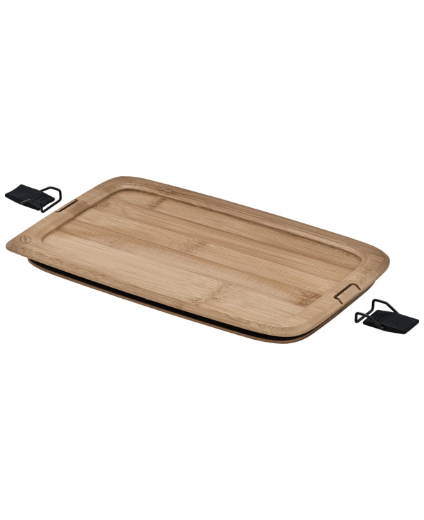 Snack Lid FLEXX 2GO Bamboo with Clips for container 1,5 L