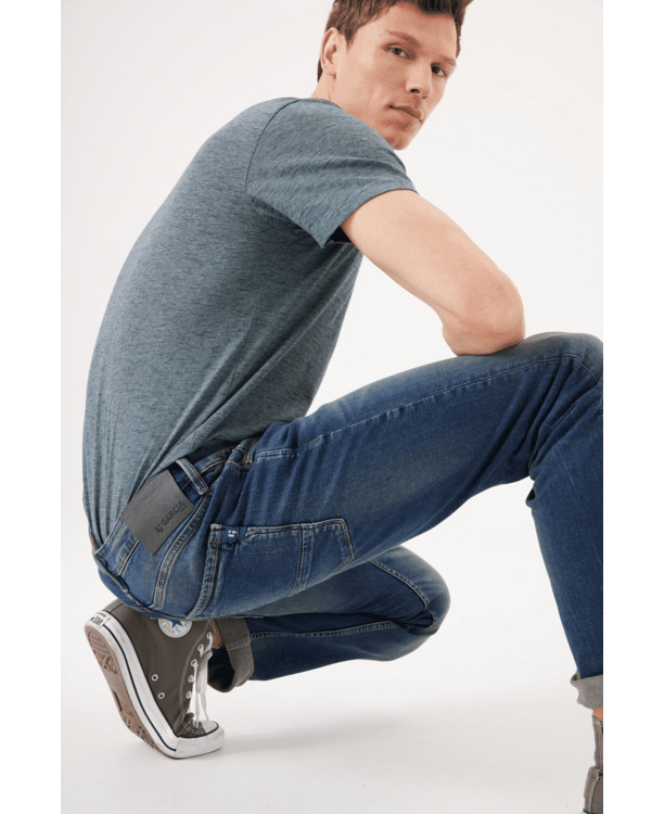 Heren Jeans Russo Tapered fit