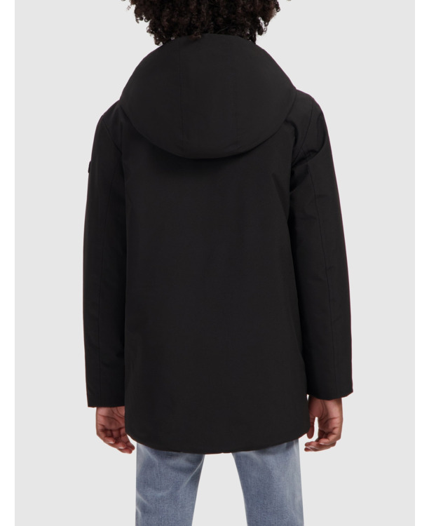 Junior Logo Badge Parka 100% Polyester