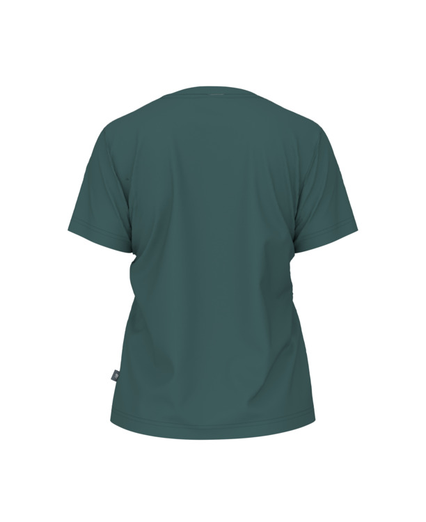 New Balance Dames Multi Linear T-shirt Groen