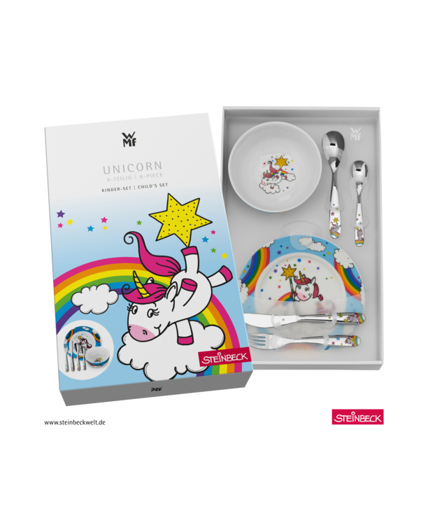 Kids Bestekset 1286059964 Unicorn 6-delig