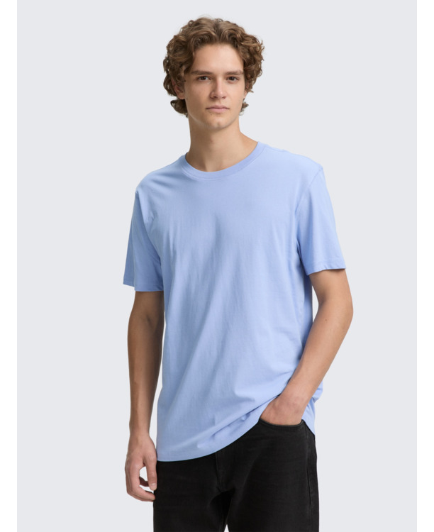 Basic T-shirt in effen kleuren