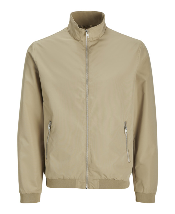 Hoge opstaande kraag jas (L/S)