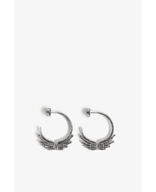 ROCK STAR HOOP EARRING