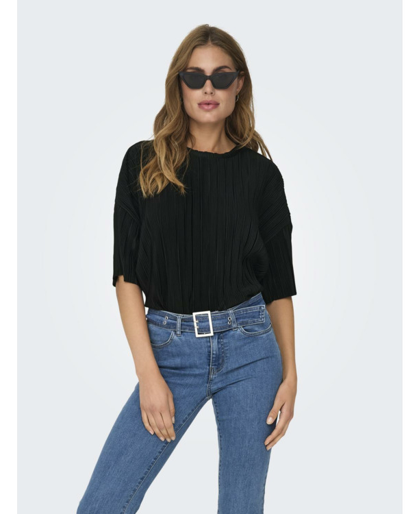 Regular Fit O-Neck Short Sleeves (S/S) O-hals Vrouwelijke top met korte mouwen, regular fit