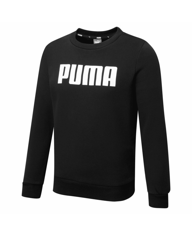 Boys ESS PUMA Crew Sweat FL Puma Black