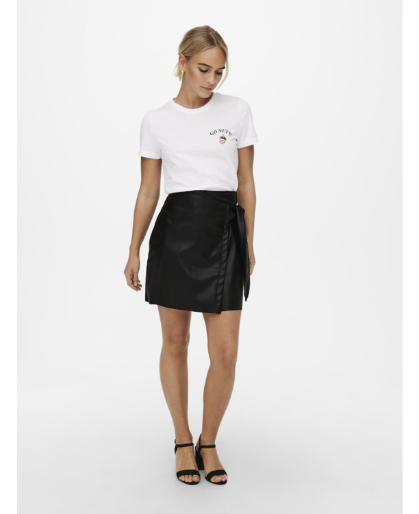 ONLOLIVIA FAUX LEATHER SKIRT OTW