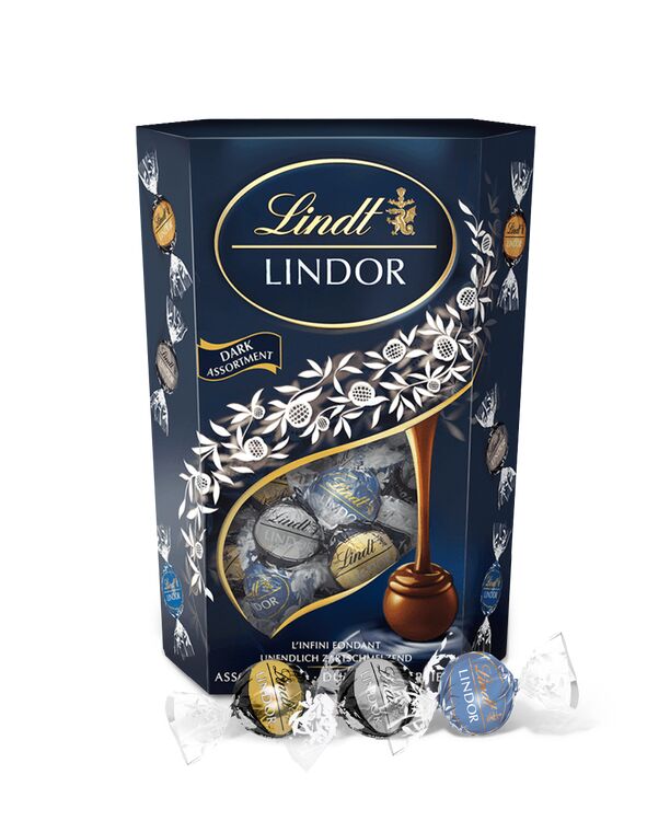 LINDOR Pure Assorti chocolade bonbons 500g