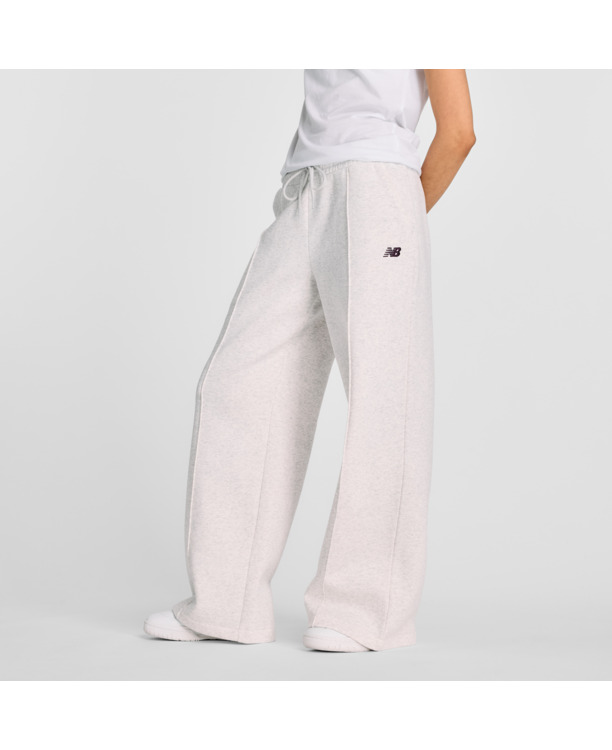 Woman Essentials Stacked Logo French Terry Wide Legged Sweatpant Apparel