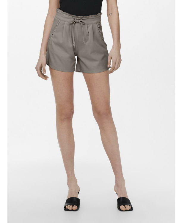 Regular Fit Korte broek met trekkoord
