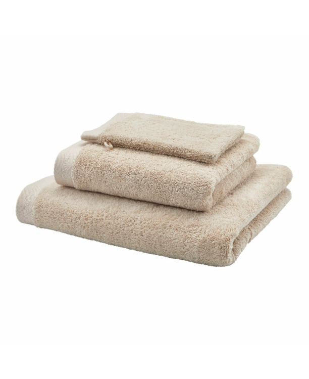 Sava - Badlaken - GOTS KATOEN - 70x140 cm - Beige