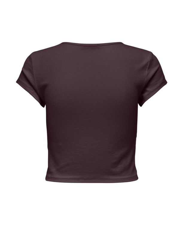 Regular Fit O-Neck Short Sleeves (S/S) T-shirt met strikdetail voor dagelijks gebruik