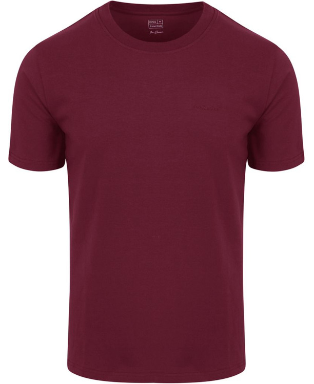 King Essentials The Shawn T-Shirt Burgundy