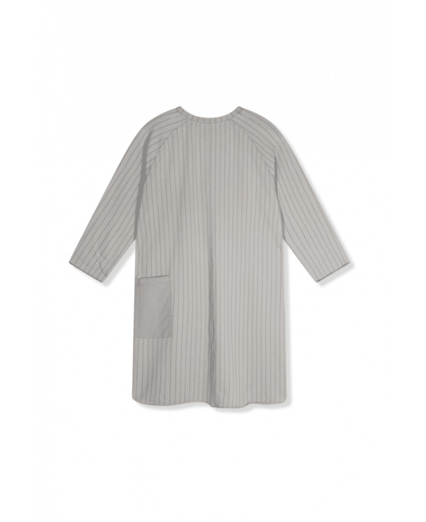 10DAYS Dames gestreepte sweatjurk katoen elastaan