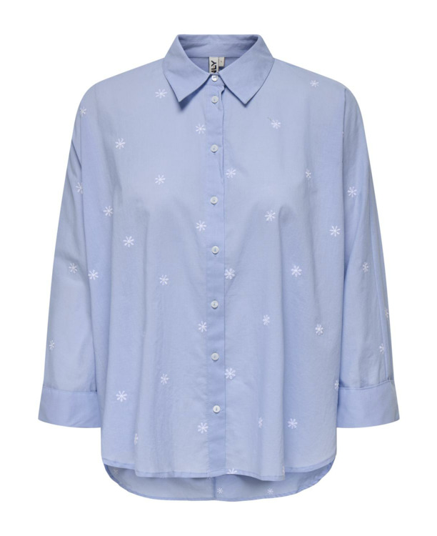 Box Fit Shirt Collar Long Sleeves (L/S) Knoopsluiting Box Fit Overhemd met Lange Mouwen