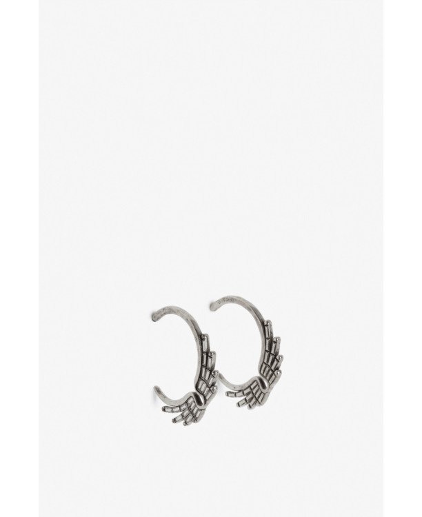 ROCK STAR HOOP EARRING