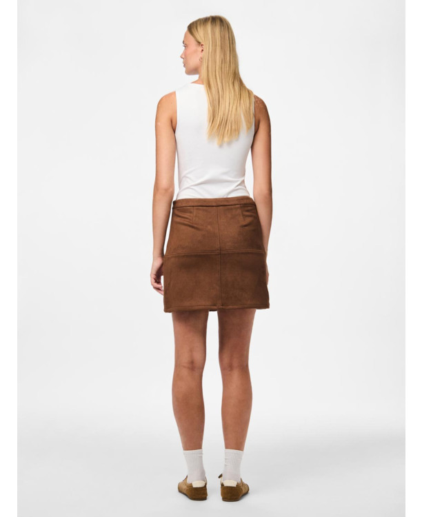 PCRAKEL BRUSHED HW MINI SKIRT