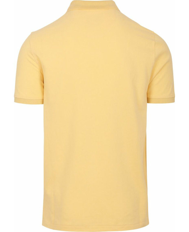 King Essentials The Rene Poloshirt Geel