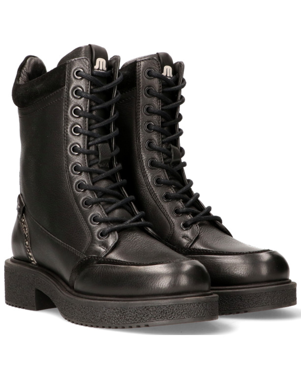 Steph Veterboots Zwart