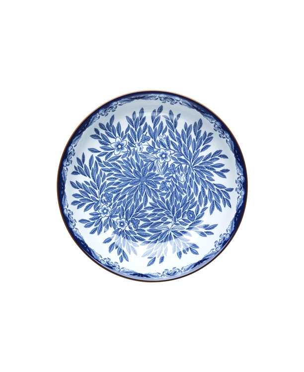 Ostindia Floris plate deep 22cm