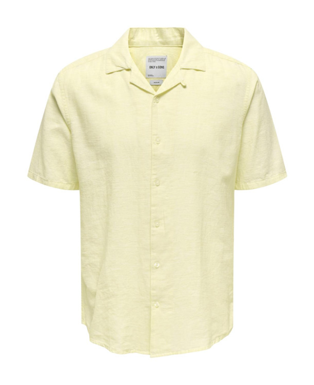 Slim Fit Resort Kraag Korte Mouwen (K/M) Heren