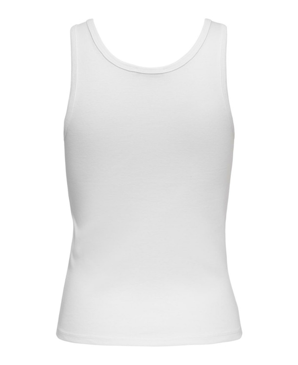 Regular Fit O-Neck Sleeveless (S/L) Comfortabele regular fit basic tanktop met o-hals