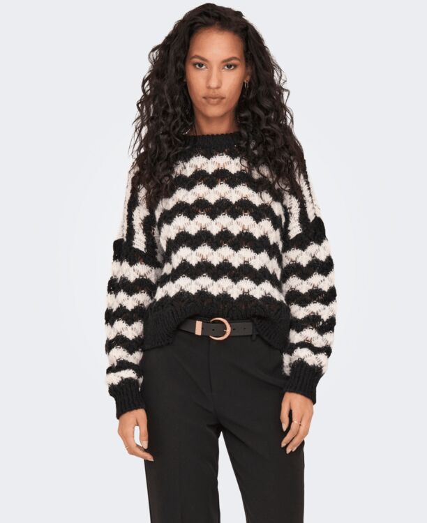 ONLLULU LIFE LS STRIPE O-NECK KNT