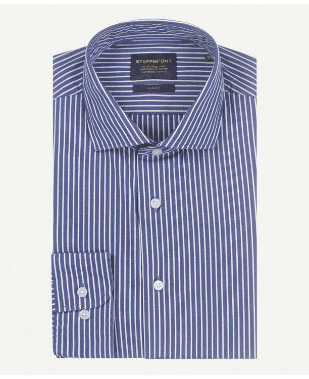 Stripe Shirt Cutaway