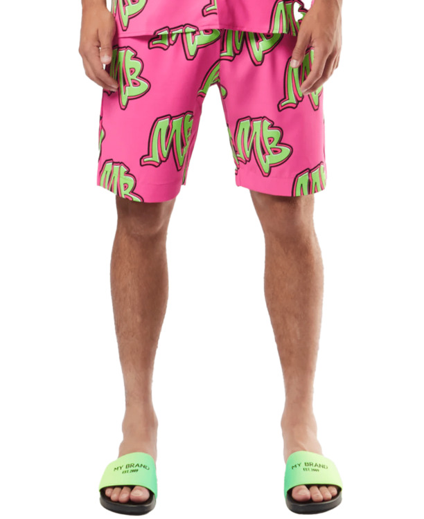 NEON ZWEMMUTS CAPSULE SHORTS MANNEN