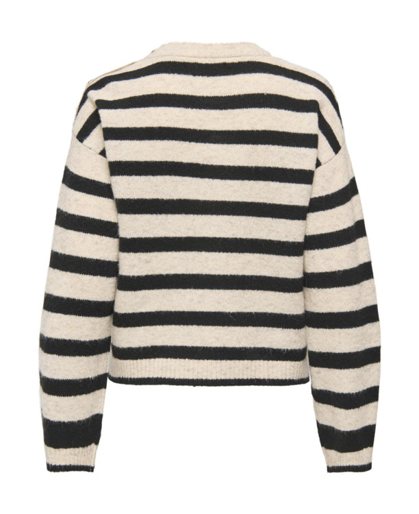 Regular Fit O-Neck Long Sleeves (L/S) Gebreide trui met O-hals en lange mouwen voor elke dag