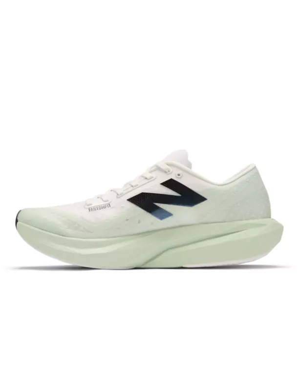 New Balance heren hardloopschoenen groen FuelCell Rebel v4