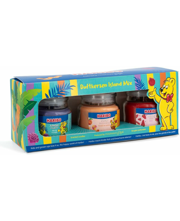 Haribo scented candles Island
