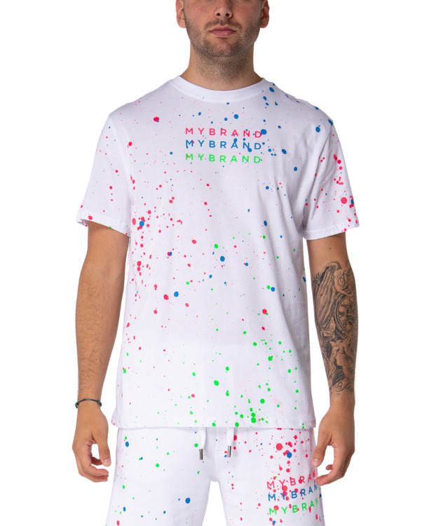NEON VERFSPAT MB T-SHIRT HEREN