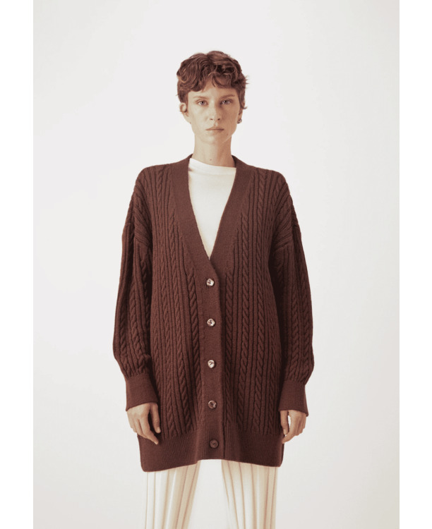 ONLCOLT CABLE LS CARDIGAN EX KNT