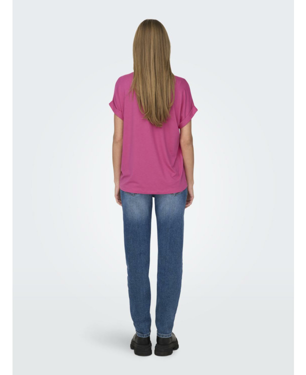 Regular Fit O-Neck Short Sleeves (S/S) Regular fit top met ronde hals en korte mouwen