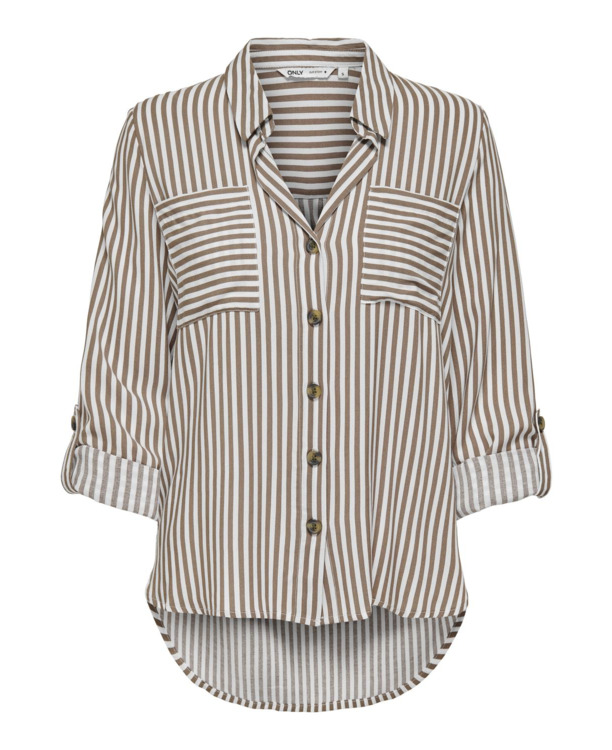 Standard Fit Shirt Collar Long Sleeves (L/S) Overhemd met lange mouwen en standaard pasvorm voor dagelijks gebruik