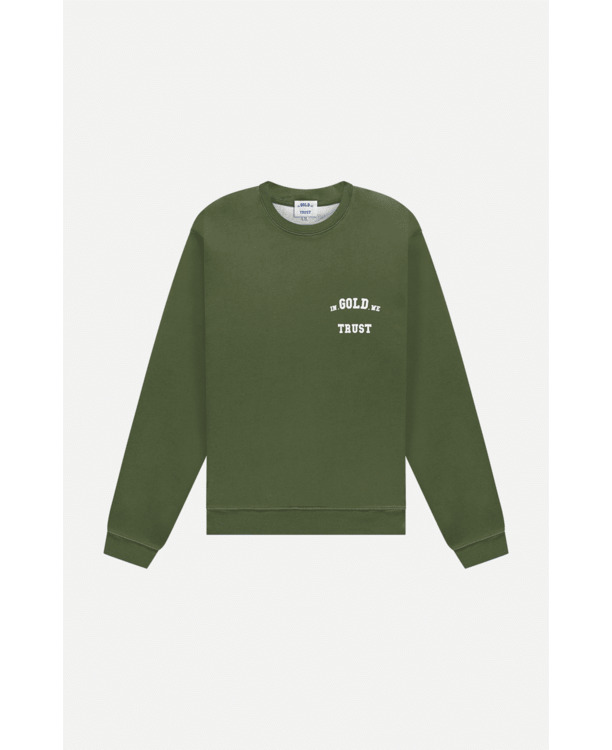De uit trui Donkergroen Unisex