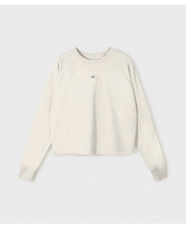 10DAYS Dames parels top crew neck katoen