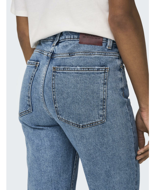 Straight Fit Straight fit jeans met zakken aan de voorkant en enkellengte