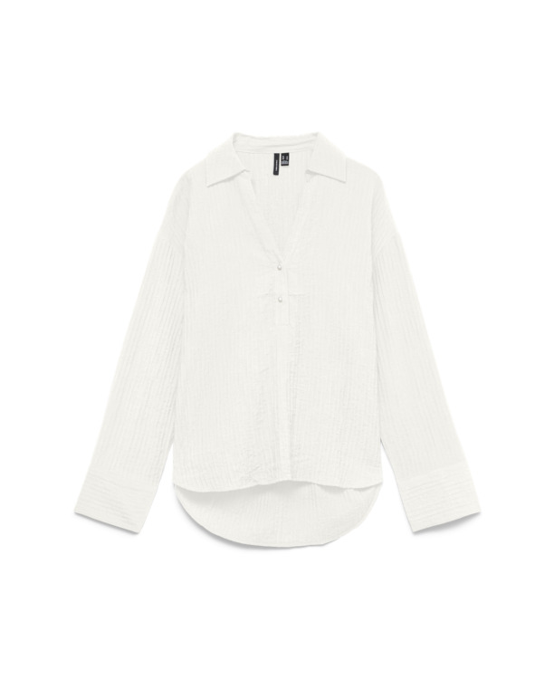 Loose Fit Shirt Collar Long Sleeves (L/S)