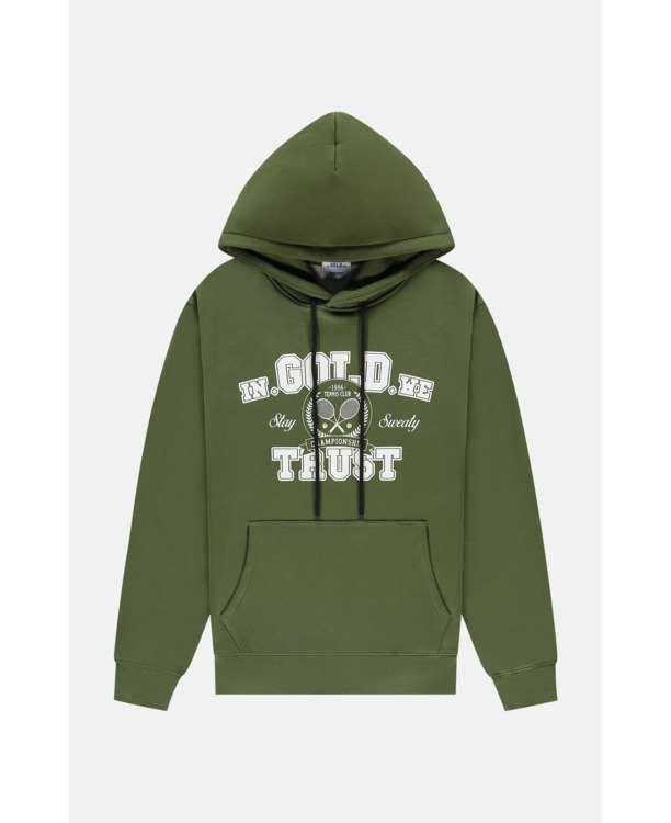 De Tennis Hoodie Groen Unisex