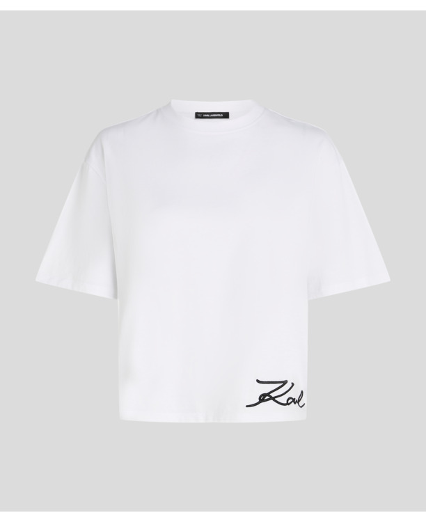 SIGNATURE EMB EDGE T-SHIRT