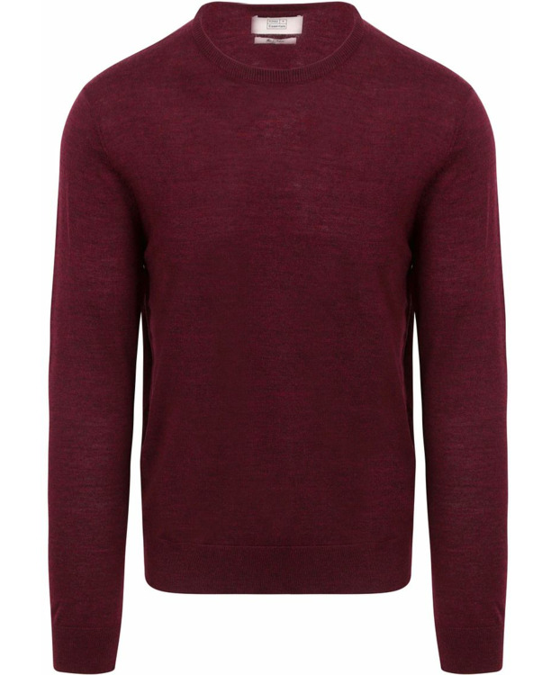 King Essentials The John Pullover Merino Burgundy