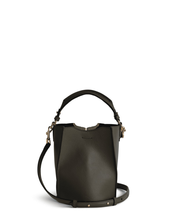 BORDERLINE BUCKET GRAINED LEAT