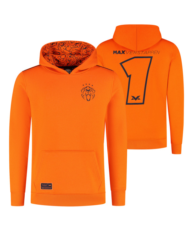 Hoodie - Oranje - Unleash The Lion