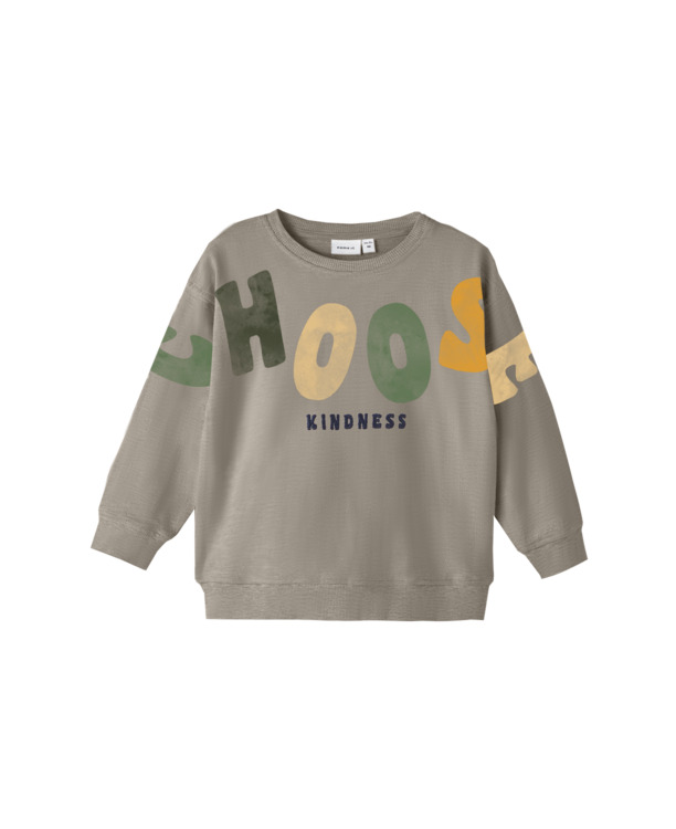 Box Fit O-Neck Lange Mouwen (L/M) Heren
