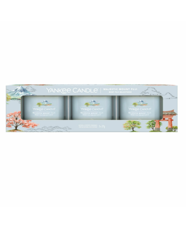 Yankee Candle Majestic Mount Fuji Filled Votives 3-Pack